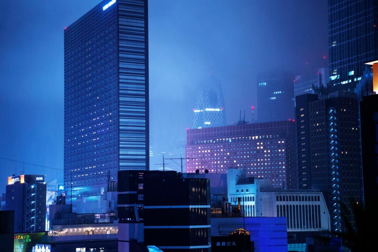 #6 Stylish Apartment With Beautiful Night View A Stop To Shinjuku Station Tokyo Exterior photo
